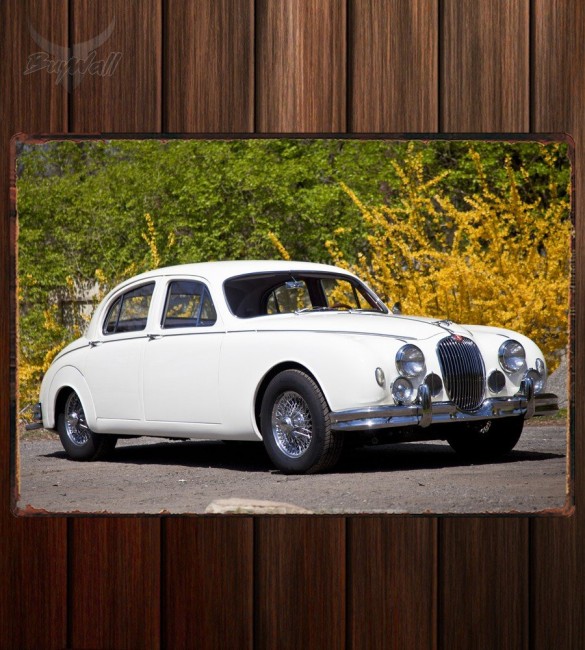 Металлическая табличка Jaguar Mark 1 Металлическая табличка Jaguar Mark 1